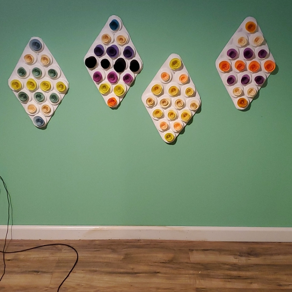 Flowers wall decor